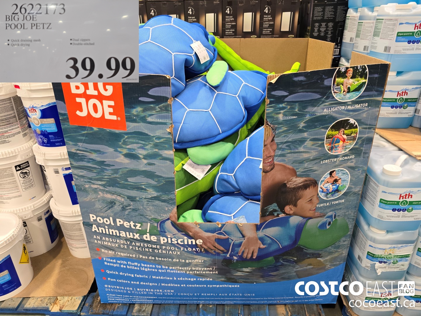 2622173 BIG JOE POOL PETZ $39.99