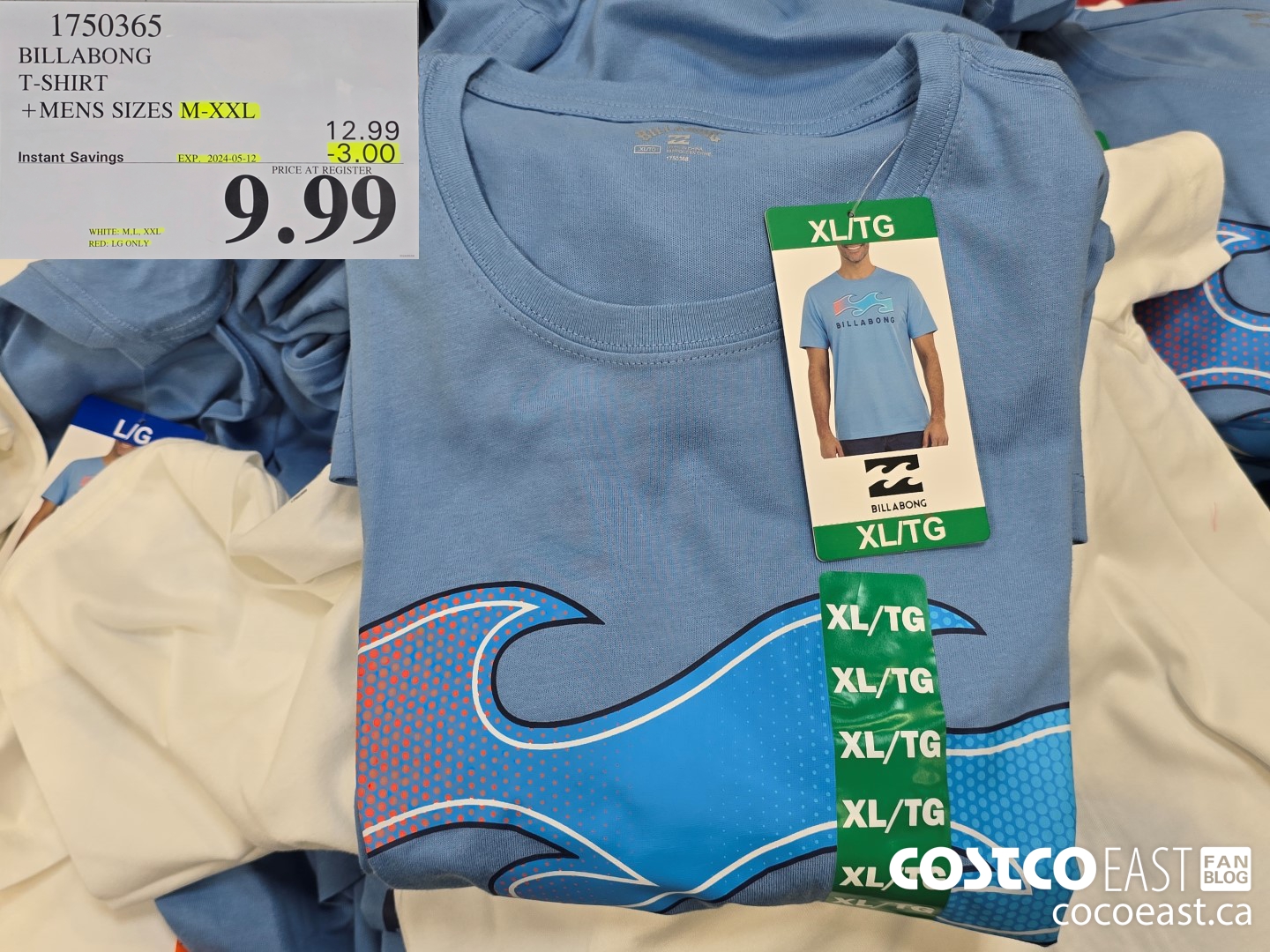 1750365 BILLABONG T-SHIRT +MENS SIZES M-XXL ($3.00 INSTANT SAVINGS EXPIRES ON 2024-05-12) $9.99