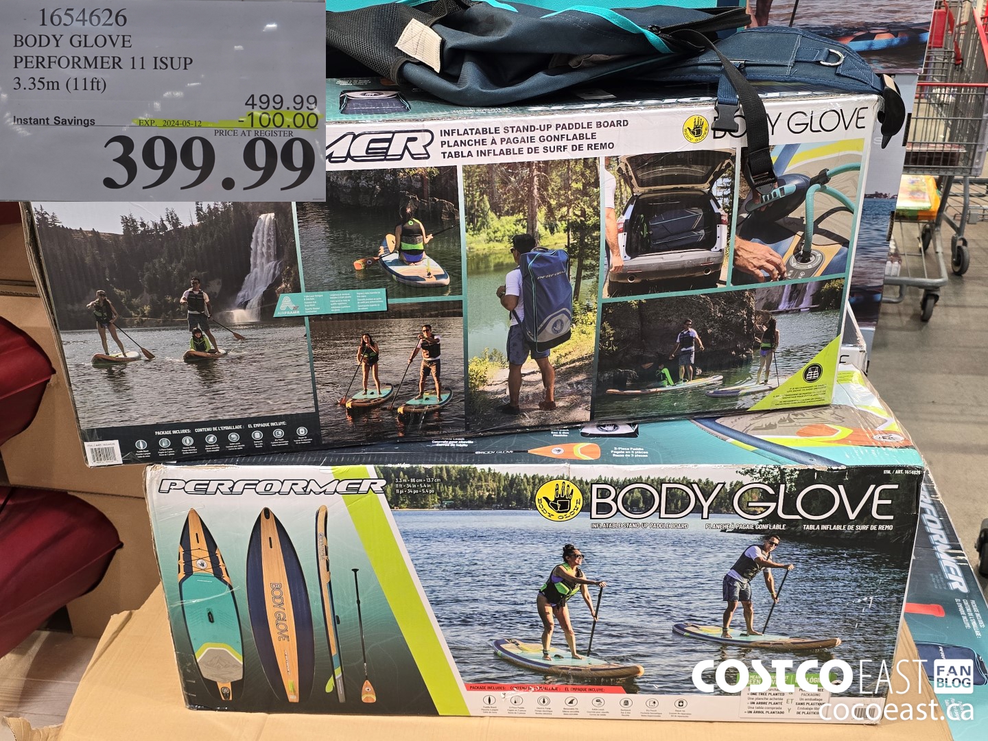 1654626 BODY GLOVE PERFORMER 11 ISUP 3.35m (11ft) ($100.00 INSTANT SAVINGS EXPIRES ON 2024-05-12) $399.99