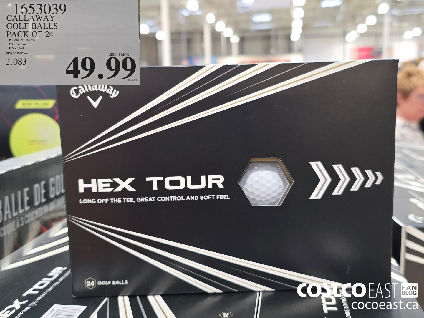 1653039 CALLAWAY GOLF BALLS PACK OF 24 $49.99