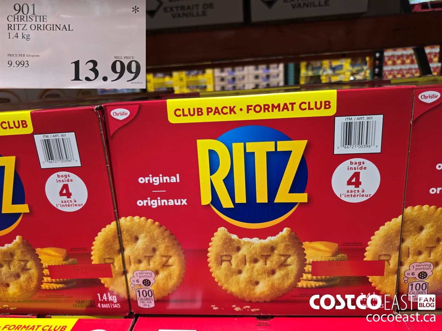 901 CHRISTIE RITZ ORIGINAL 1.4 KG $13.99