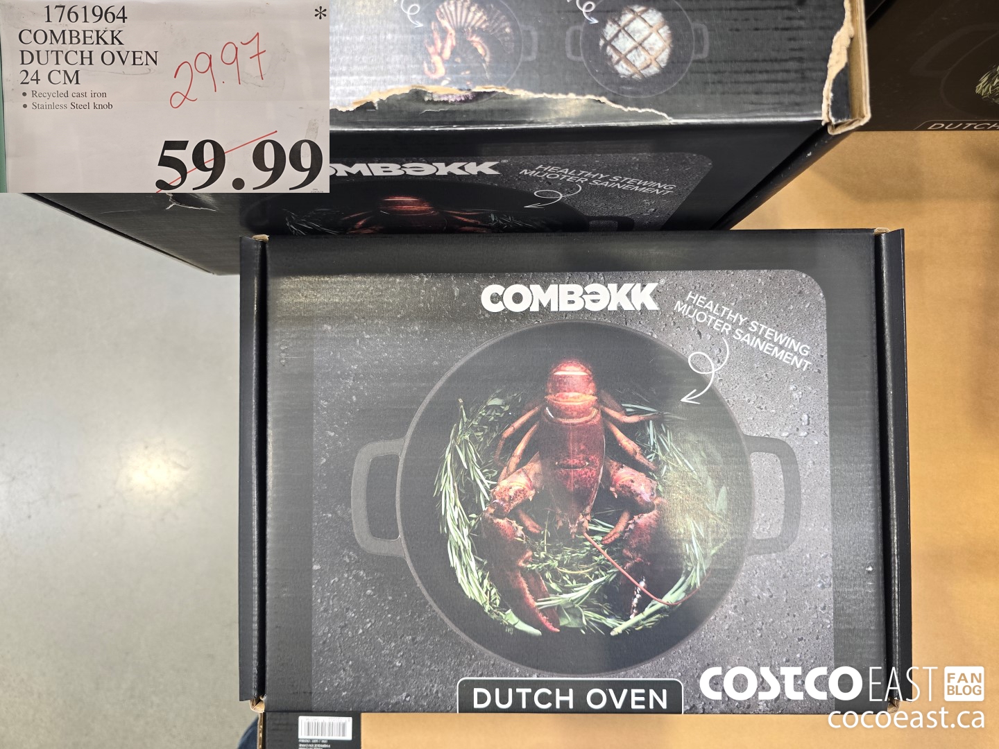 1761964 COMBEKK DUTCH OVEN 24 CM $29.97