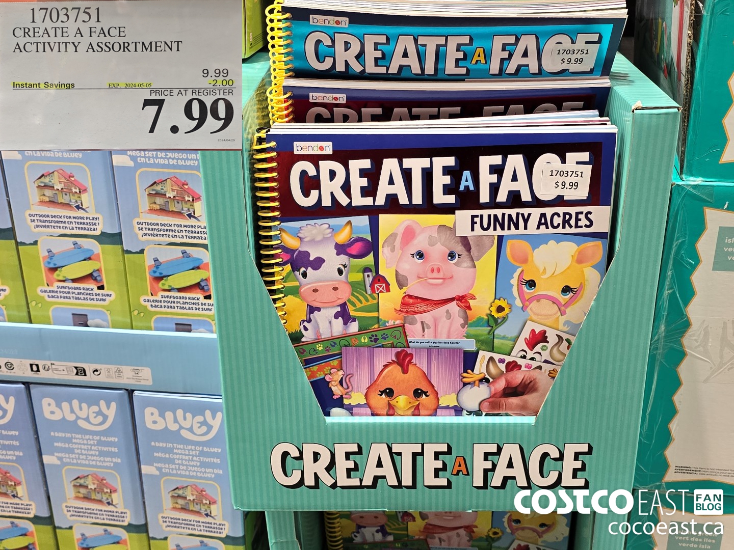 1703751 CREATE A FACE ACTIVITY ASSORTMENT 2024-0505 ($2.00 INSTANT SAVINGS) $7.99