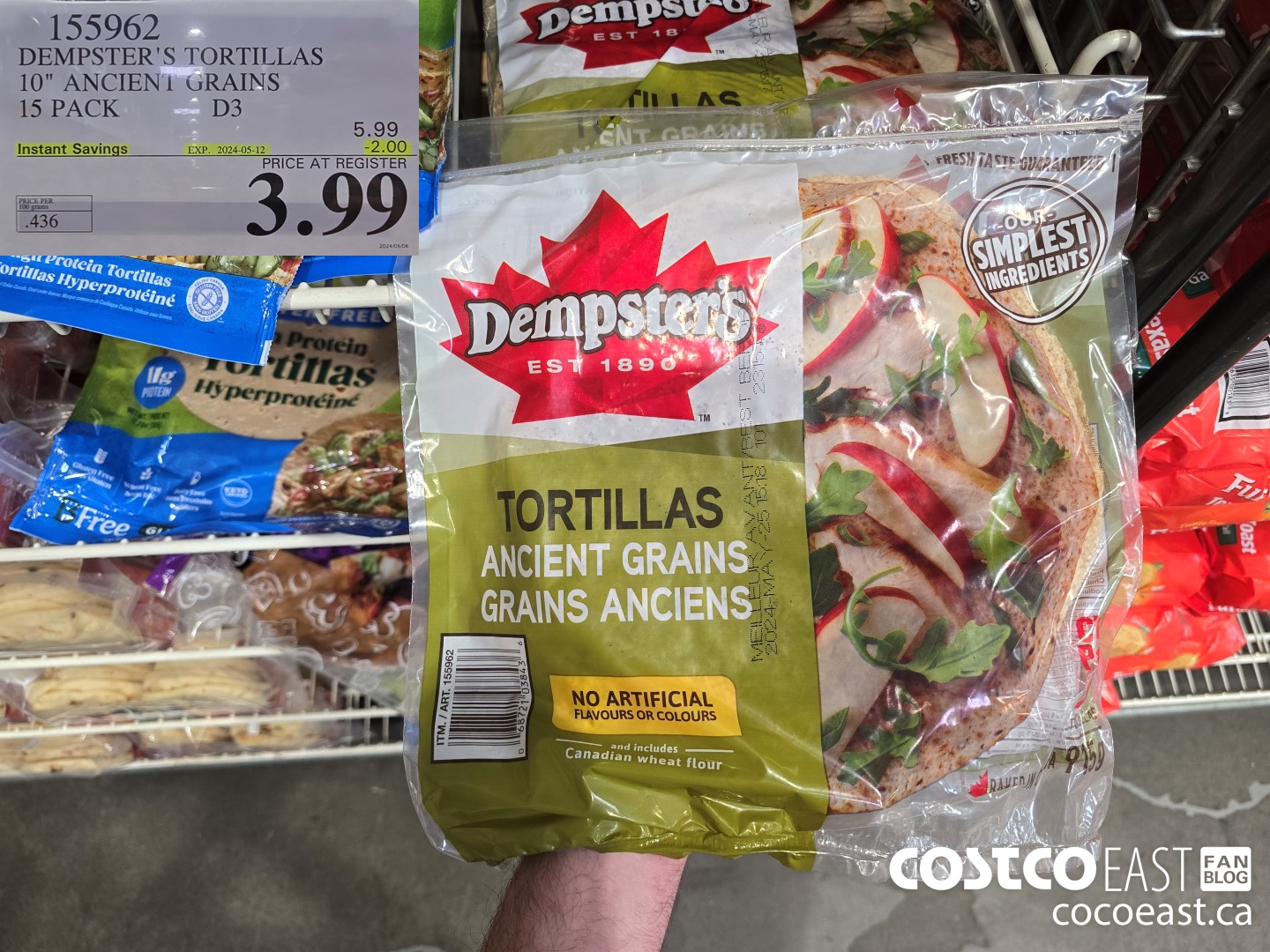 155962 DEMPSTER'S TORTILLAS 10