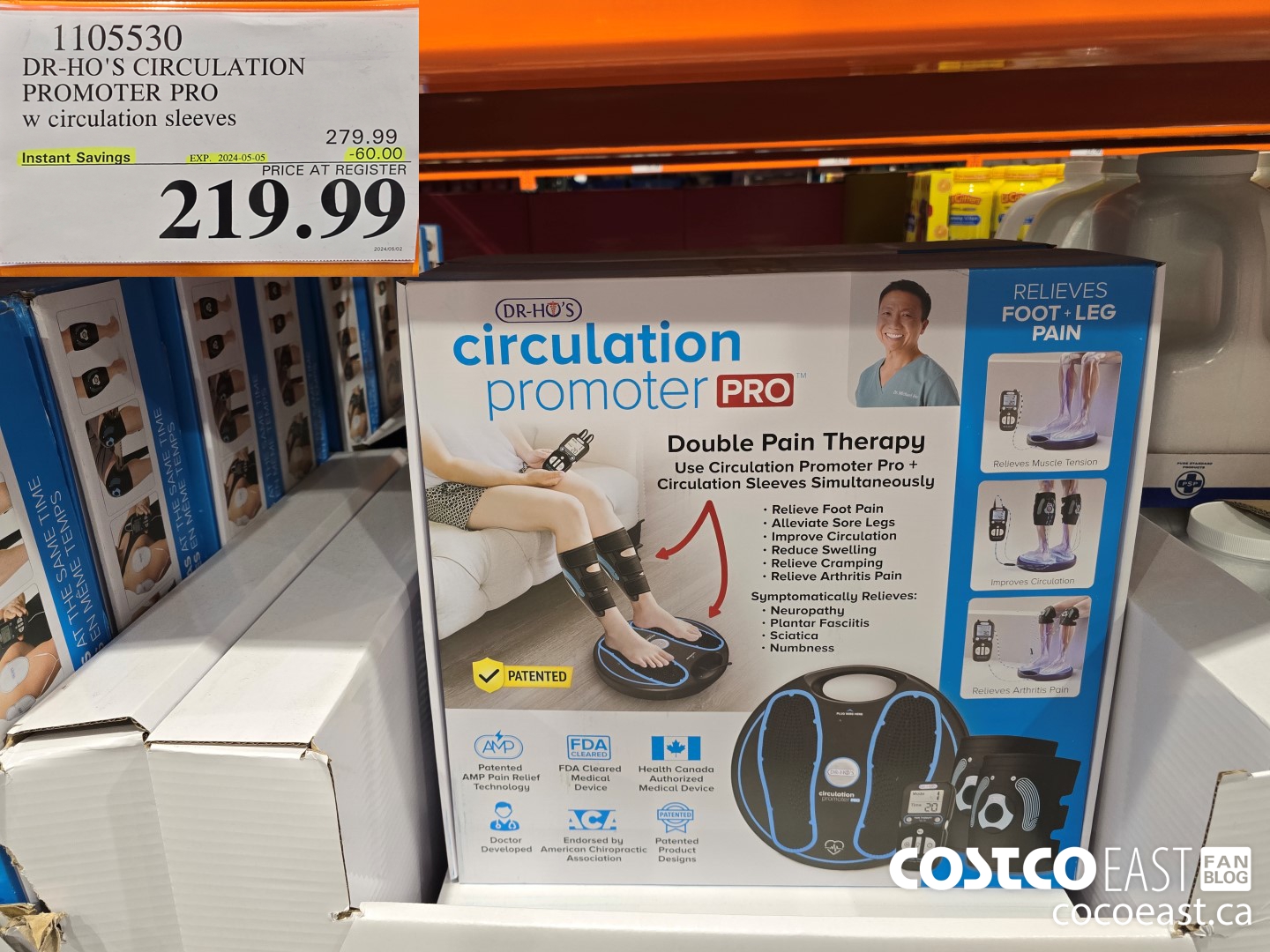 1105530 DR-HO'S CIRCULATION PROMOTER PRO w circulation sleeves ($60.00 INSTANT SAVINGS EXPIRES ON 2024-05-05) $219.99