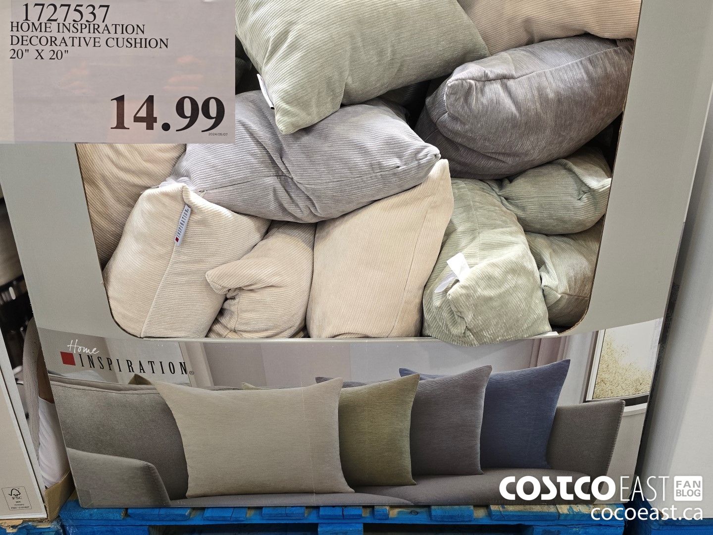 1727537 HOME INSPIRATION DECORATIVE CUSHION 20