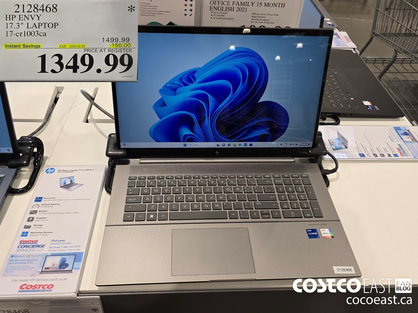 2128468 HP ENVY 17.3