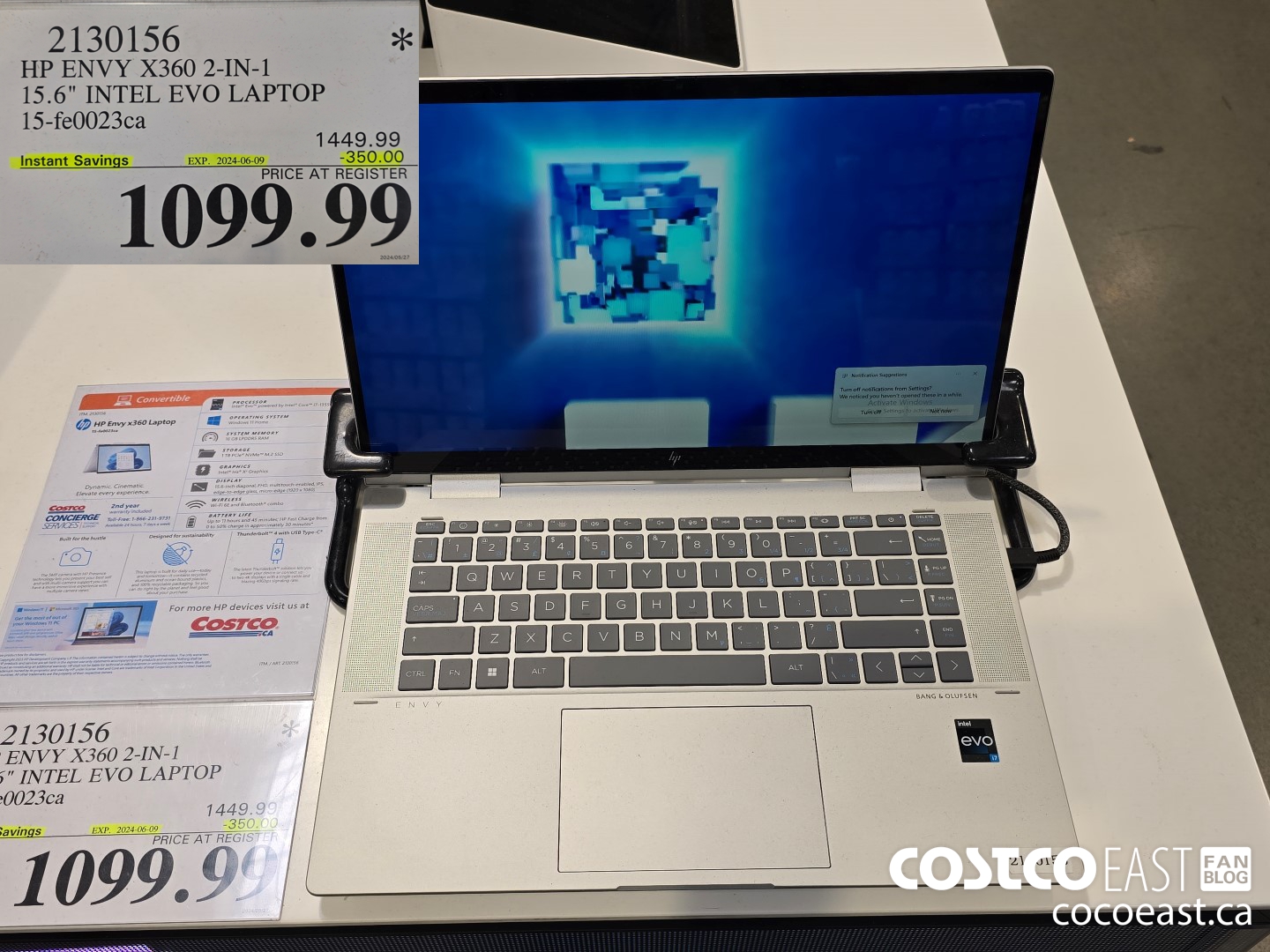 2130156 HP ENVY X360 2-IN-1 15.6