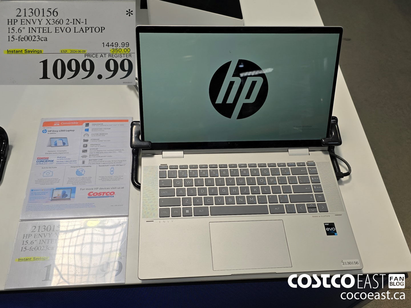 2130156 HP ENVY X360 2-IN-1 15.6