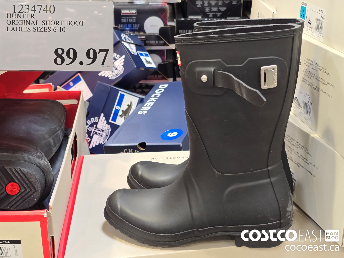 1234740 HUNTER ORIGINAL SHORT BOOT LADIES SIZES 6-10 $89.97