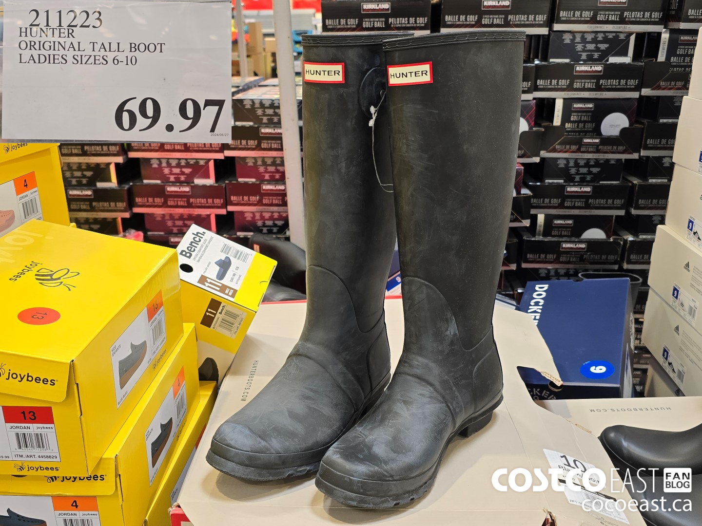 211223 HUNTER ORIGINAL TALL BOOT LADIES SIZES 6-10 $69.97