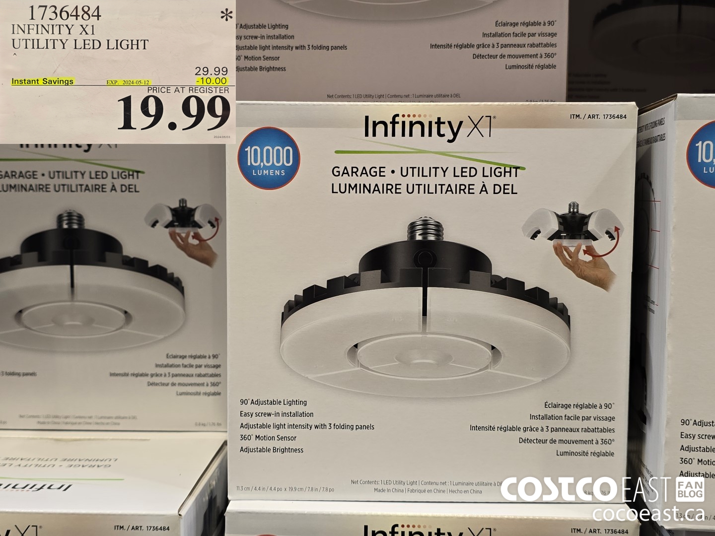 1736484 INFINITY X1 UTILITY LED LIGHT ($10.00 INSTANT SAVINGS EXPIRES ON 2024-05-12) $19.99