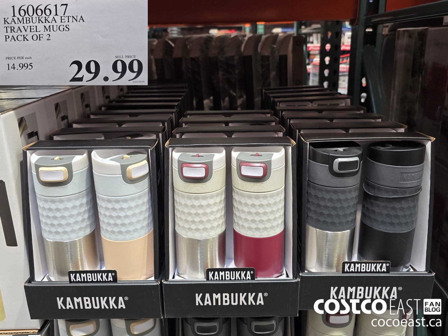 1606617 KAMBUKKA ETNA TRAVEL MUGS PACK OF 2 $29.99