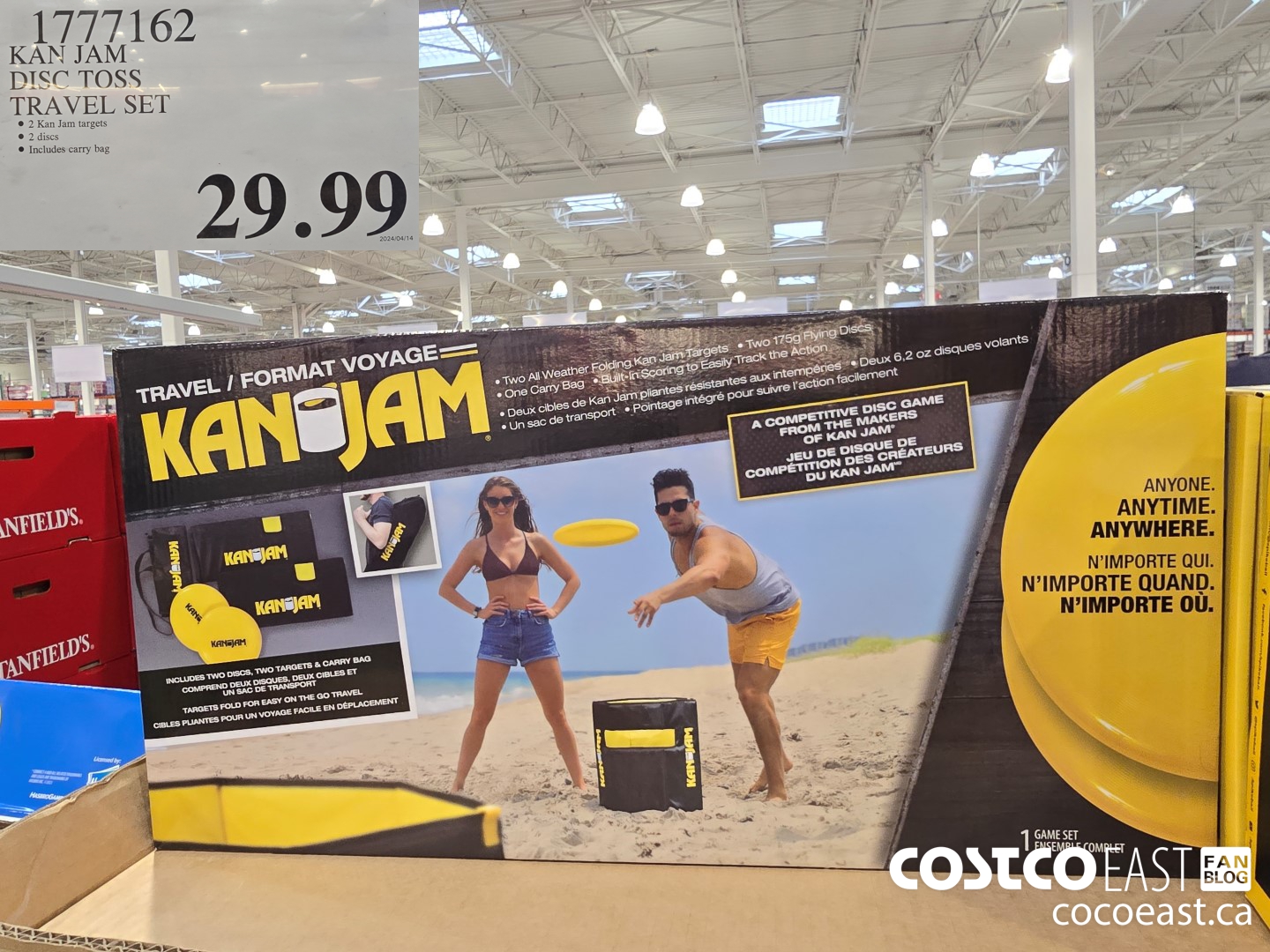 1777162 KAN JAM DISC TOSS TRAVEL SET $29.99