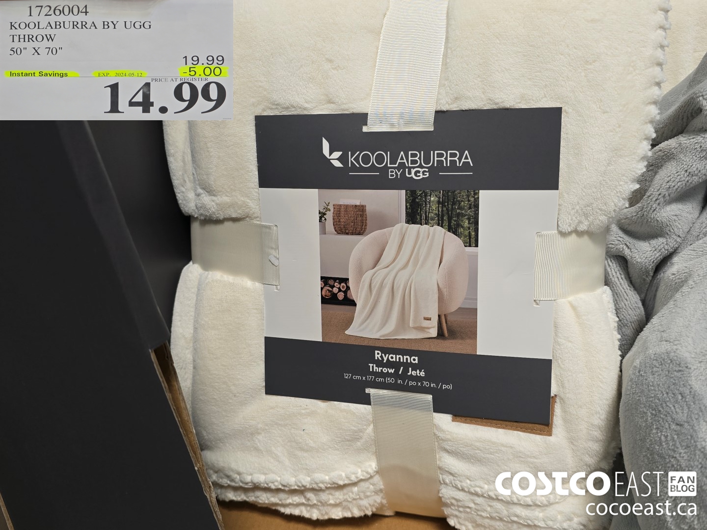 1726004 KOOLABURRA BY UGG THROW 50