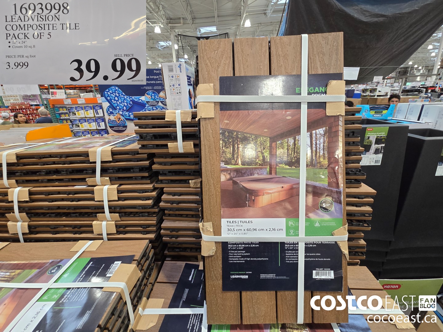 1693998 LEADVISION COMPOSITE TILE PACK OF 5 $39.99