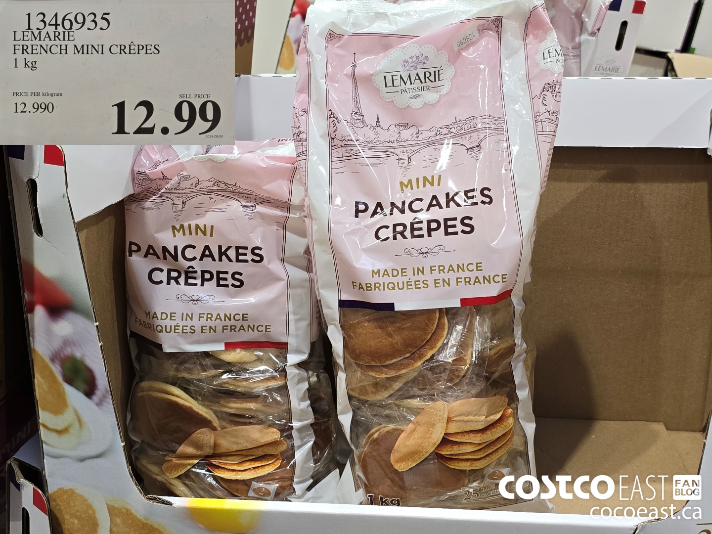 1346935 LEMARIE FRENCH MINI CREPES 1 kg $12.99