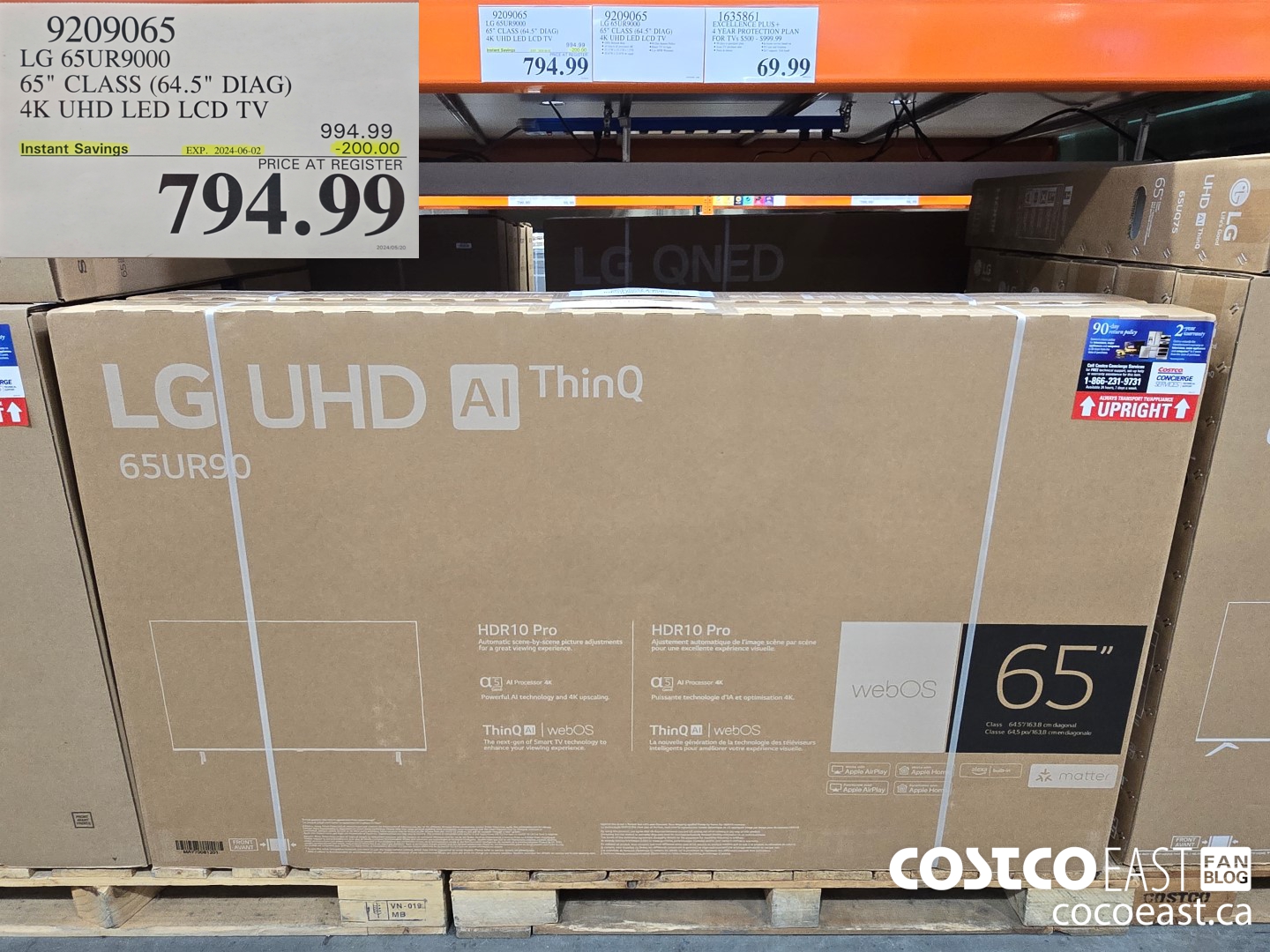 9209065 LG 65UR9000 65