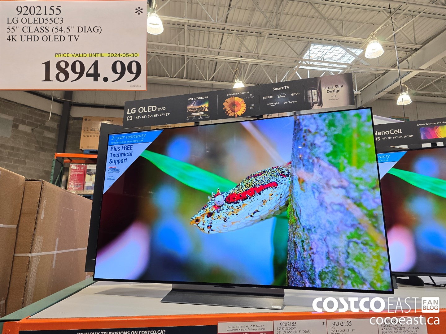 9202155 LG OLED55C3 55