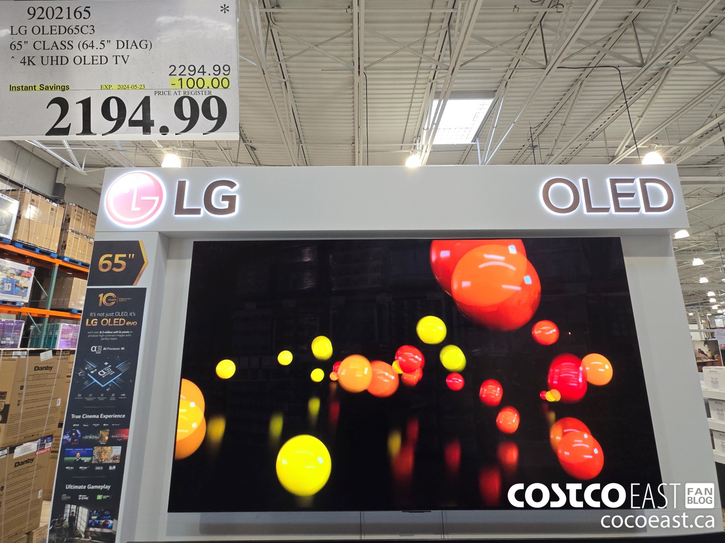 9202165 LG OLED65C3 65