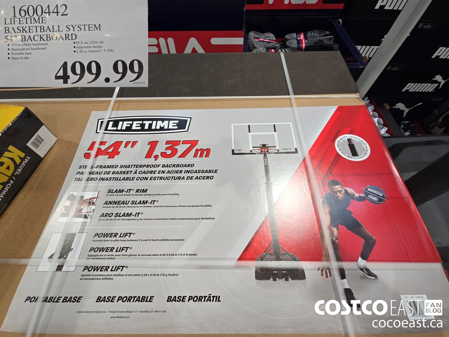 1600442 LIFETIME PRODUCTS BASKETBALL SYSTEM 54