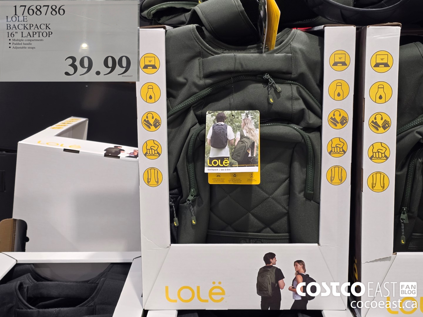 1768786 LOLE BACKPACK 16