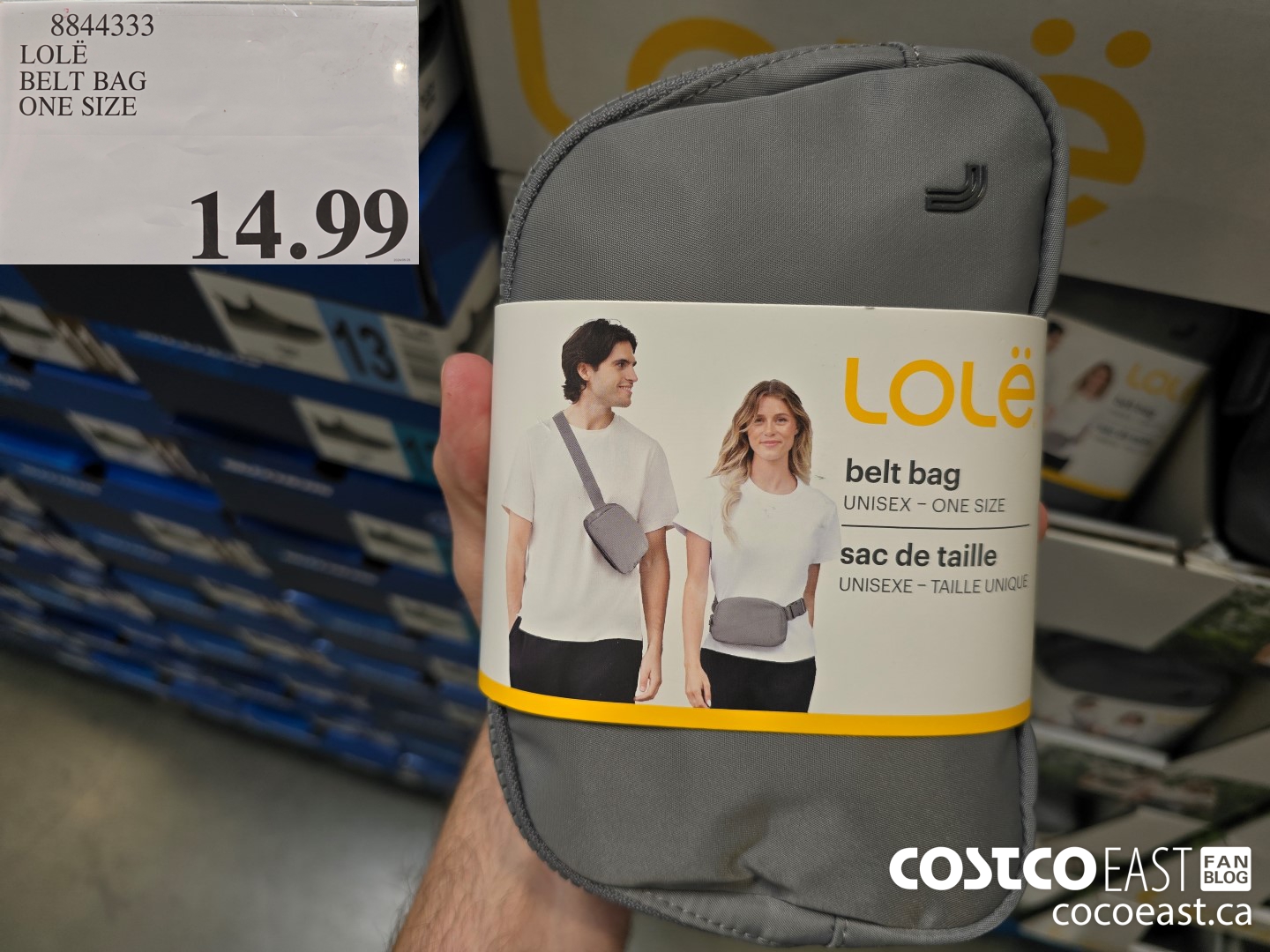 8844333 LOLE BELT BAG ONE SIZE $14.99