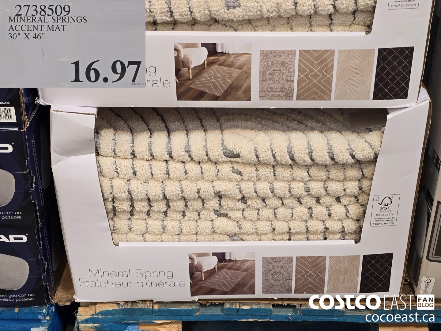 2738509 MINERAL SPRINGS ACCENT MAT 30