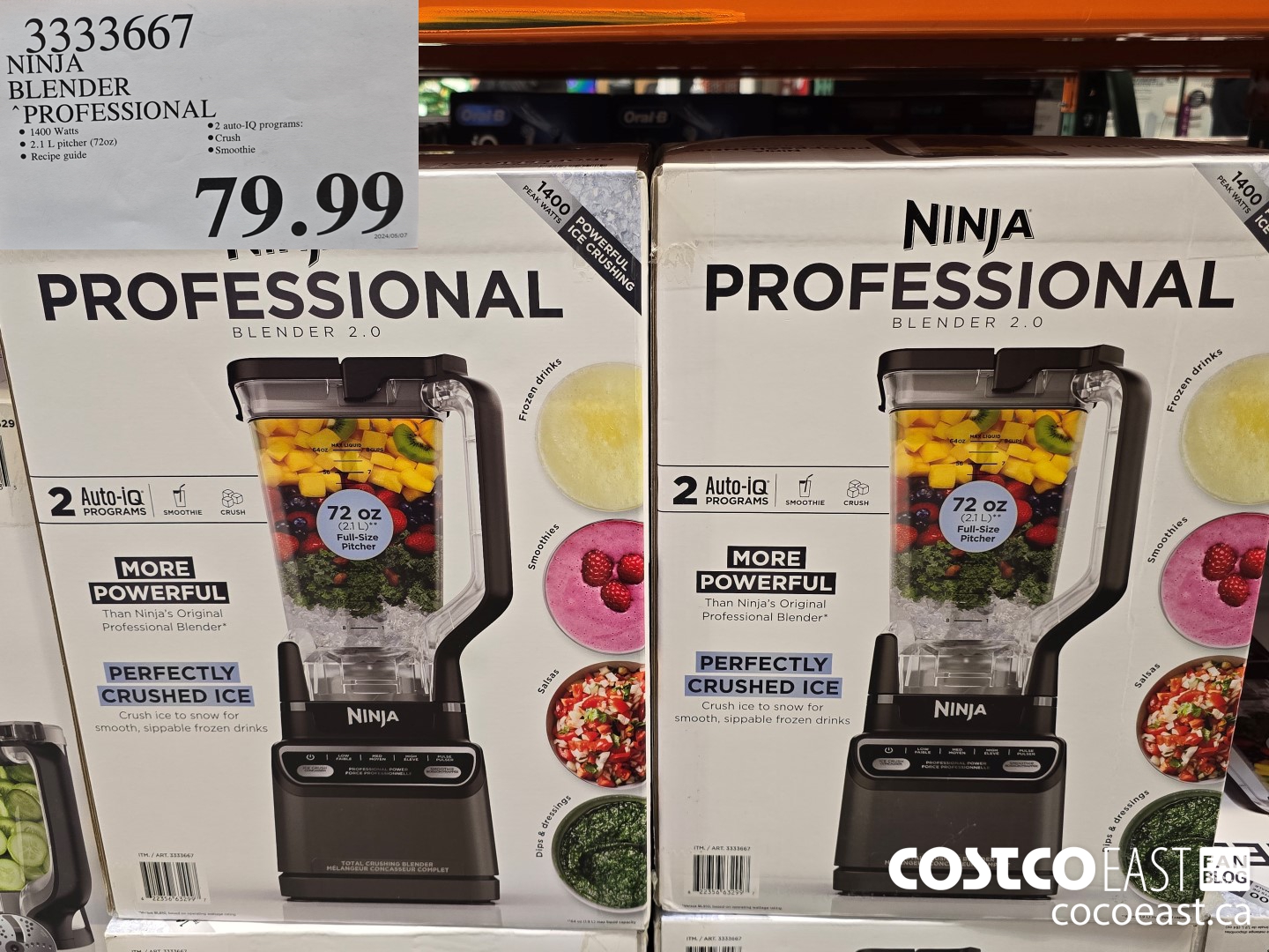 333667 NINJA BLENDER PROFESSIONAL $79.99