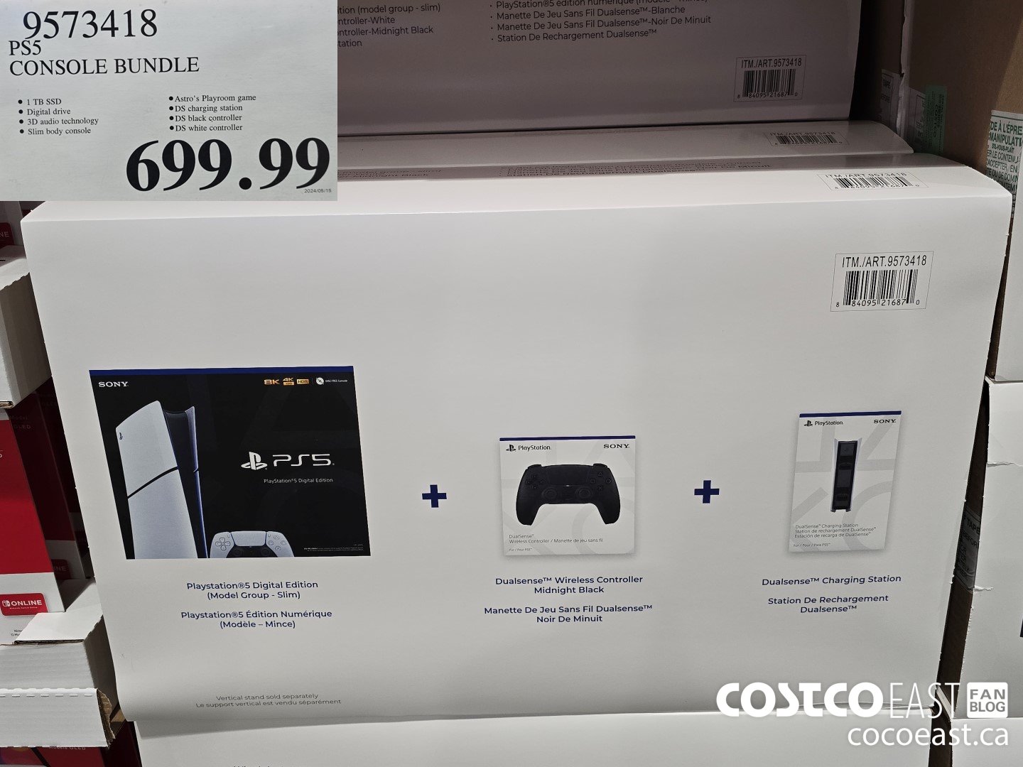 9573418 PS5 CONSOLE BUNDLE $699.99