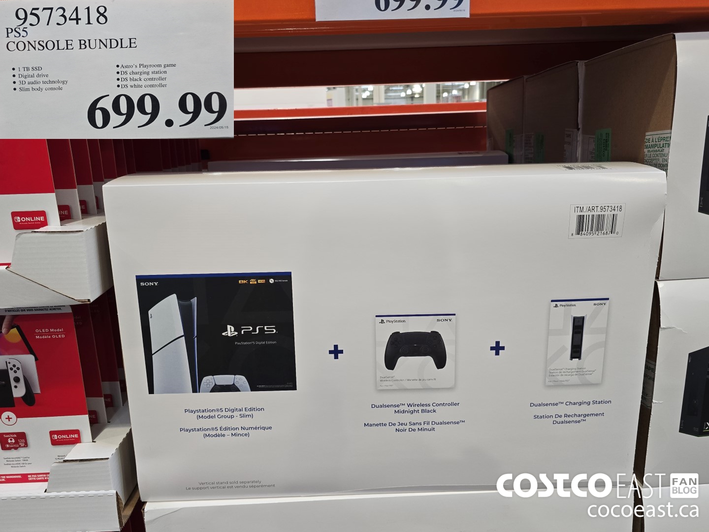 9573418 PS5 CONSOLE BUNDLE $699.99