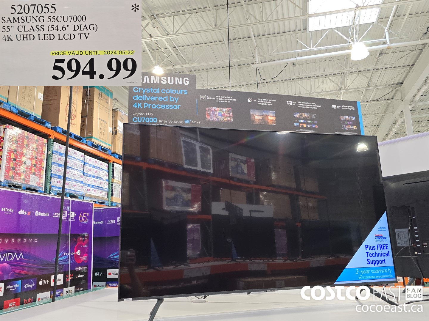 5207055 SAMSUNG 55CU7000 55