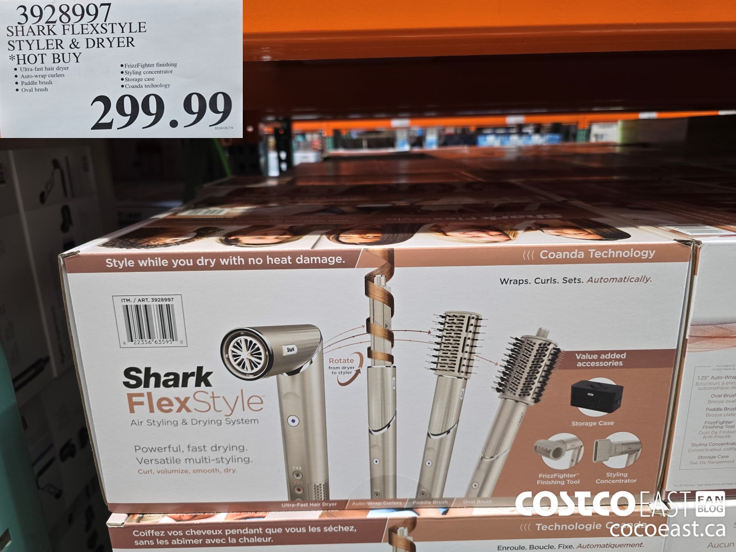 3928997 SHARK FLEXSTYLE STYLER & DRYER HOT BUY $299.99