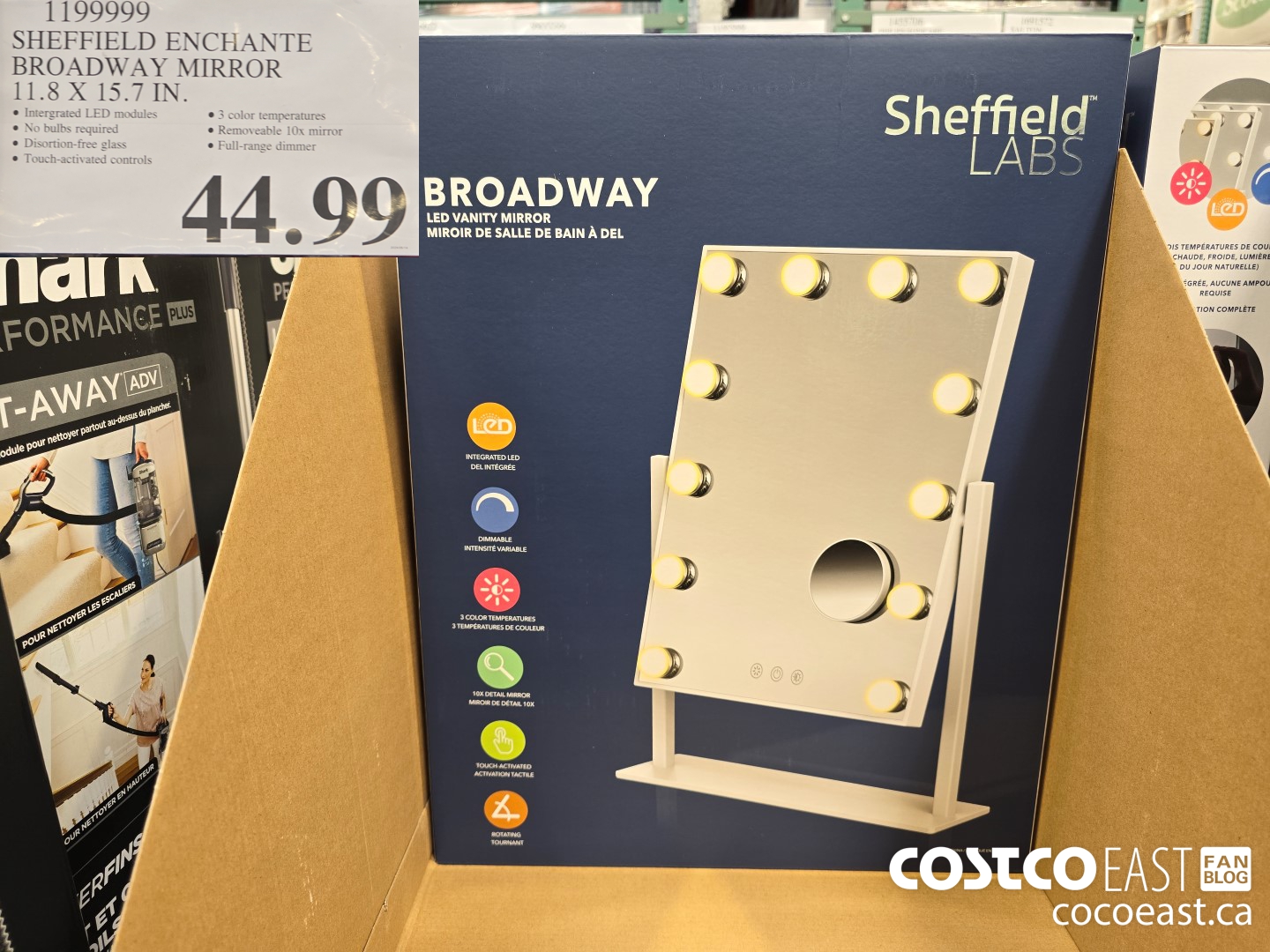 1199999 SHEFFIELD ENCHANTE BROADWAY MIRROR 11.8 X 15.7 $44.99