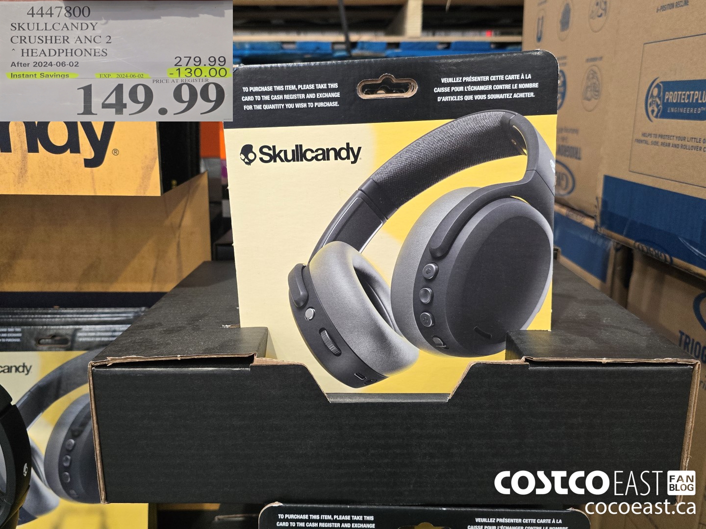 4447800 SKULLCANDY CRUSHER ANC 2 HEADPHONES ($130.00 INSTANT SAVINGS EXPIRES ON 2024-06-02) $149.99