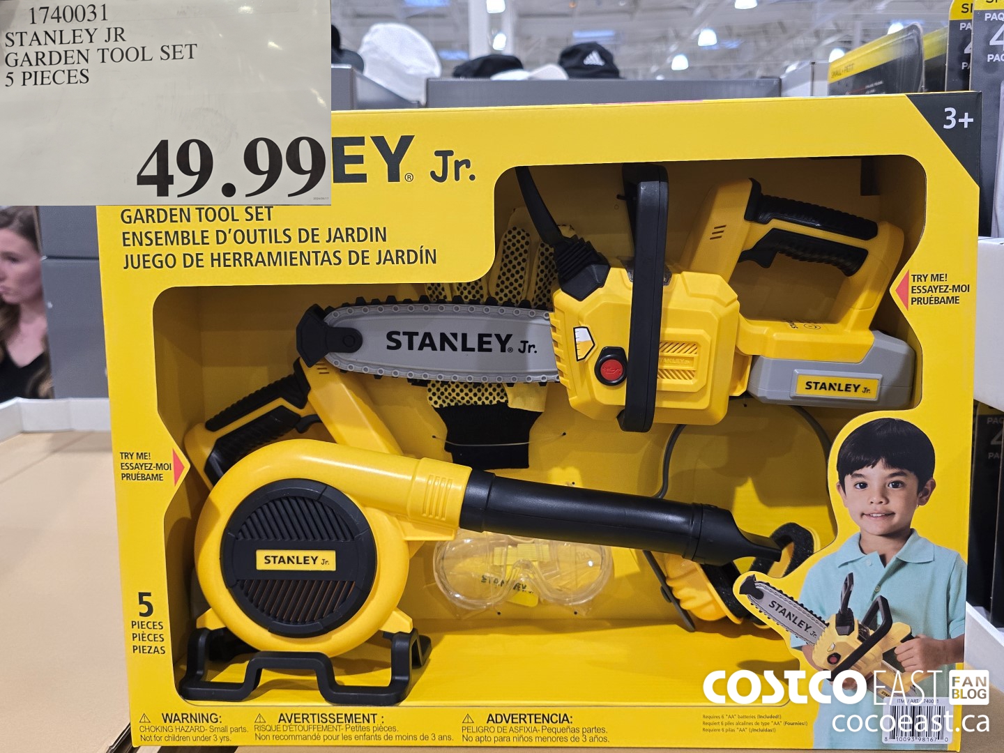 1740031 STANLEY JR GARDEN TOOL SET 5 PIECES $49.99