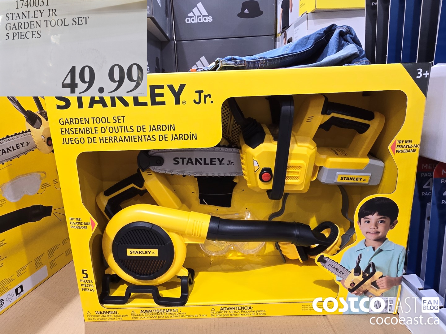 1740031 STANLEY JR GARDEN TOOL SET 5 PIECES $49.99