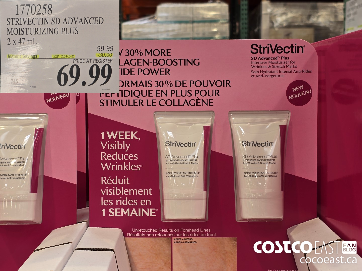 1770258 STRIVECTIN SD ADVANCED MOISTURIZING PLUS 2 x 47 mL ($30.00 INSTANT SAVINGS EXPIRES ON 2024-05-26) $69.99