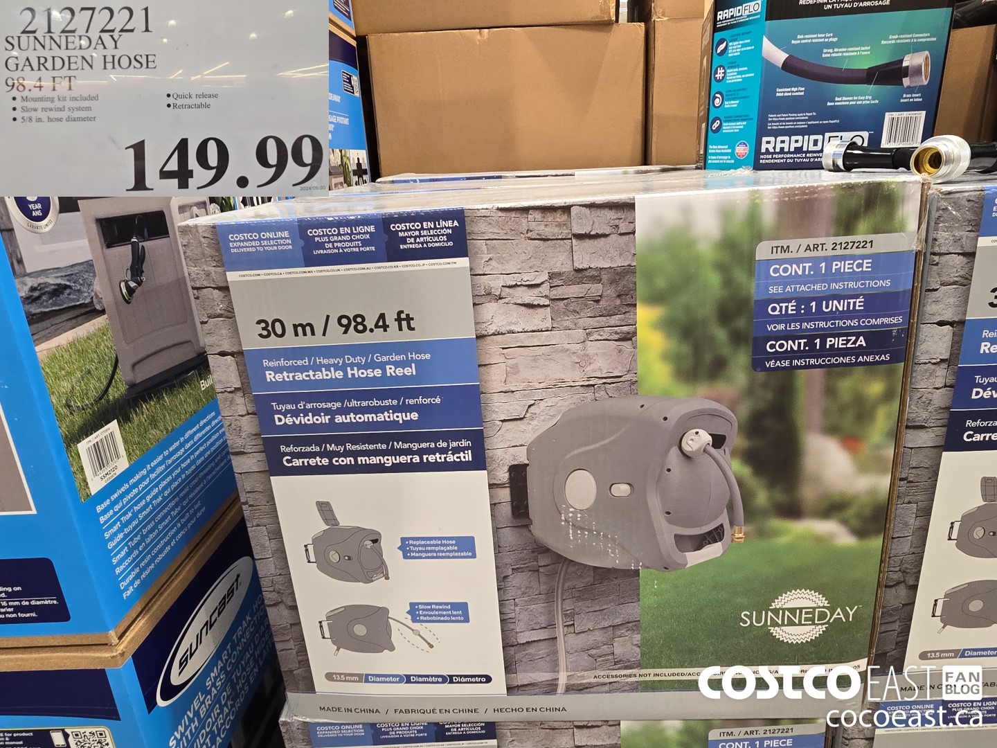 2127221 SUNNEDAY GARDEN HOSE 100 FT $149.99