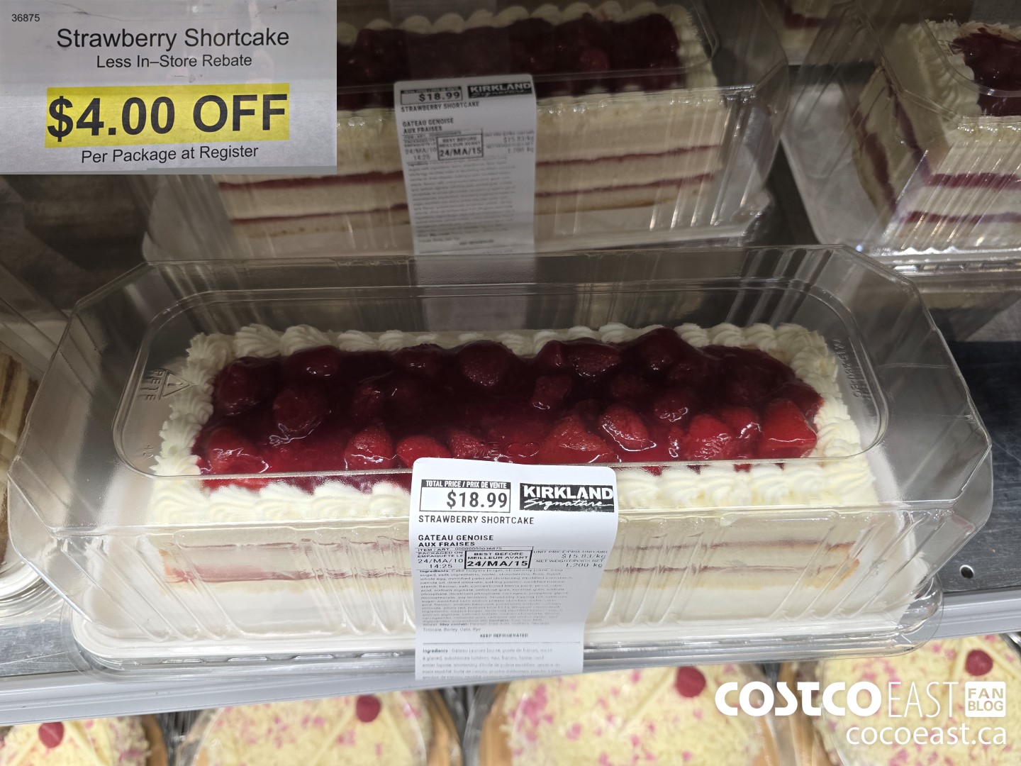 36875 Strawberry Shortcake Less In—Store Rebate $4.00