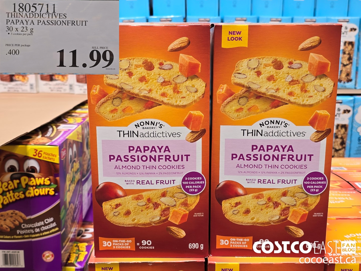 1805711 THINADDICTIVES PAPAYA PASSIONFRUIT 30 x 23 g $11.99