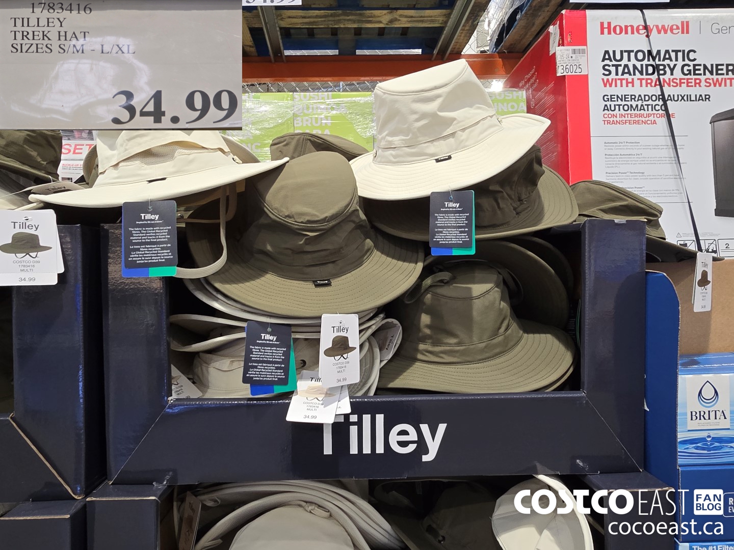 1783416 TILLET TREK HAT SIZES S/M - L/XL $34.99