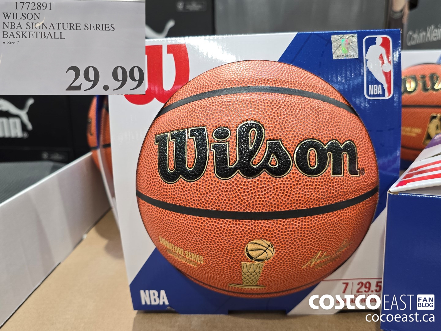 1772891 WILSON NBA SIGNATURE SERIES BASKETBALL $29.99