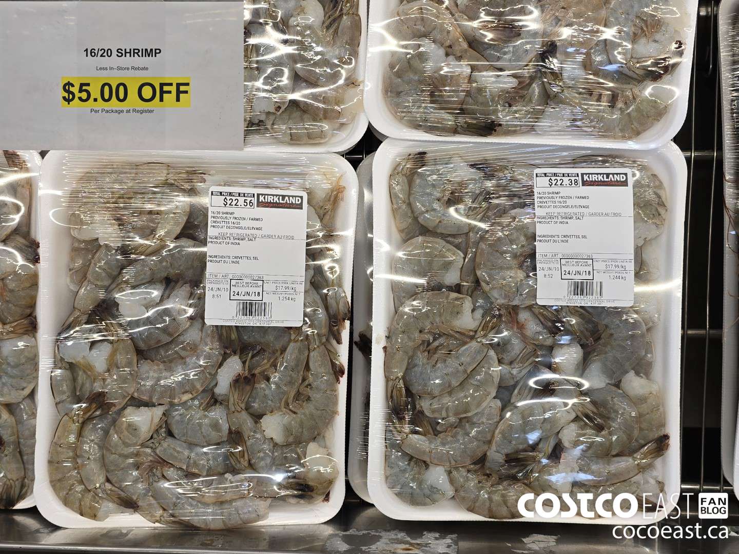 27363 16/20 SHRIMP ($5.00 INSTANT SAVINGS)