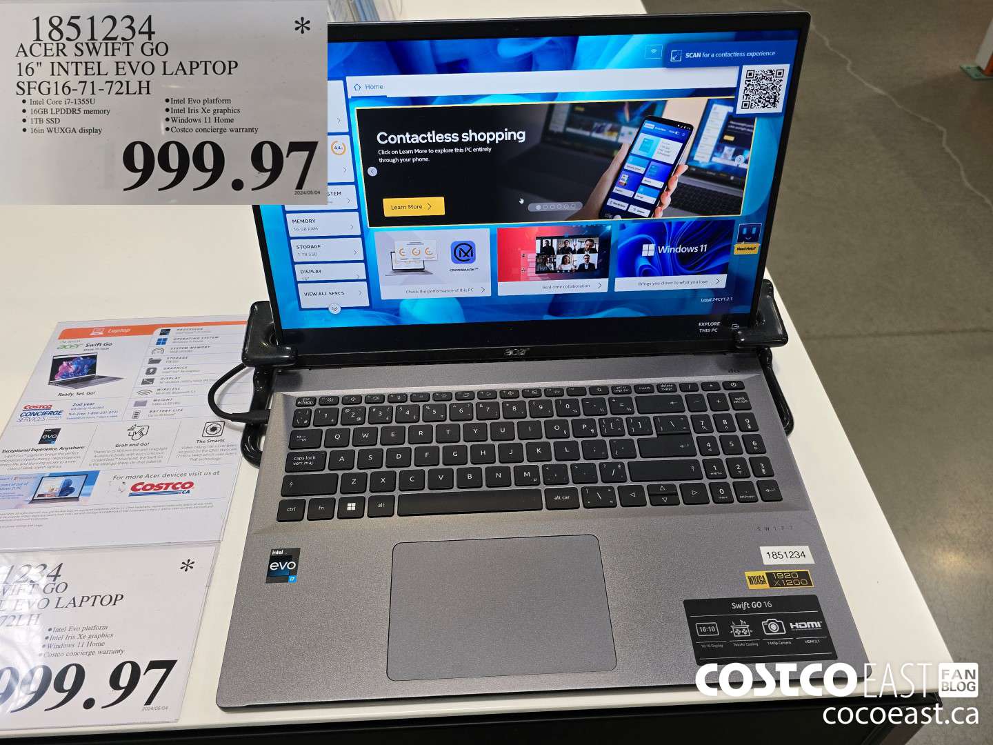 1851234 ACER SWIFT GO 16