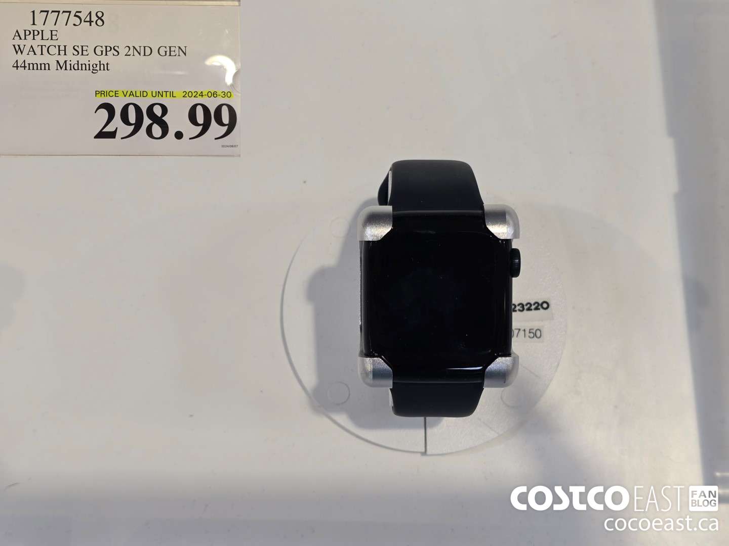 1777548 APPLE WATCH SE GPS 2ND GEN 44mm Midnight $298.99