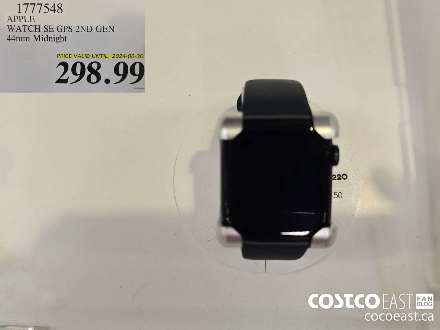 1777548 APPLE WATCH SE GPS 2ND GEN 44mm Midnight $298.99