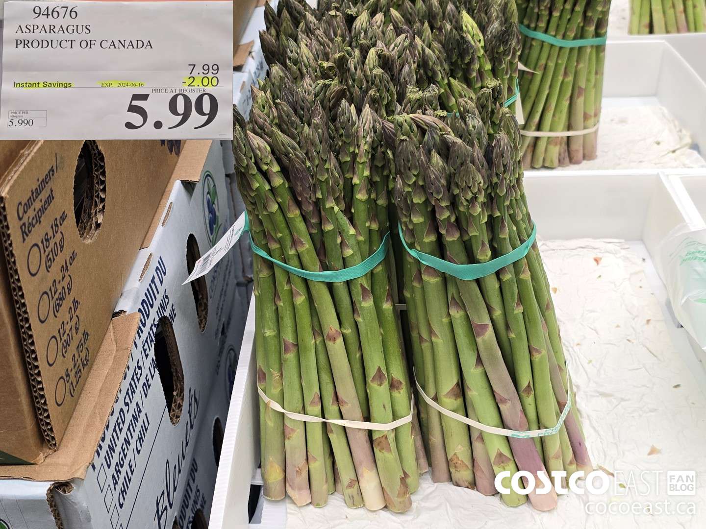 94676 ASPARAGUS PRODUCT OF CANADA ($2.00 INSTANT SAVINGS EXPIRES ON 2024-06-16) $5.99