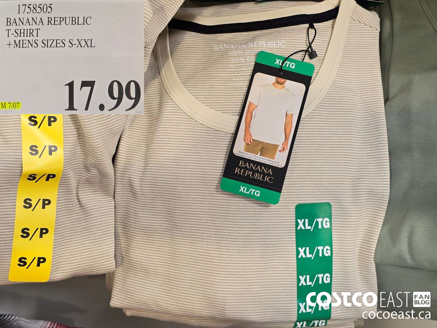 1758505 BANANA REPUBLIC T-SHIRT +MENS SIZES S-XXL $17.99