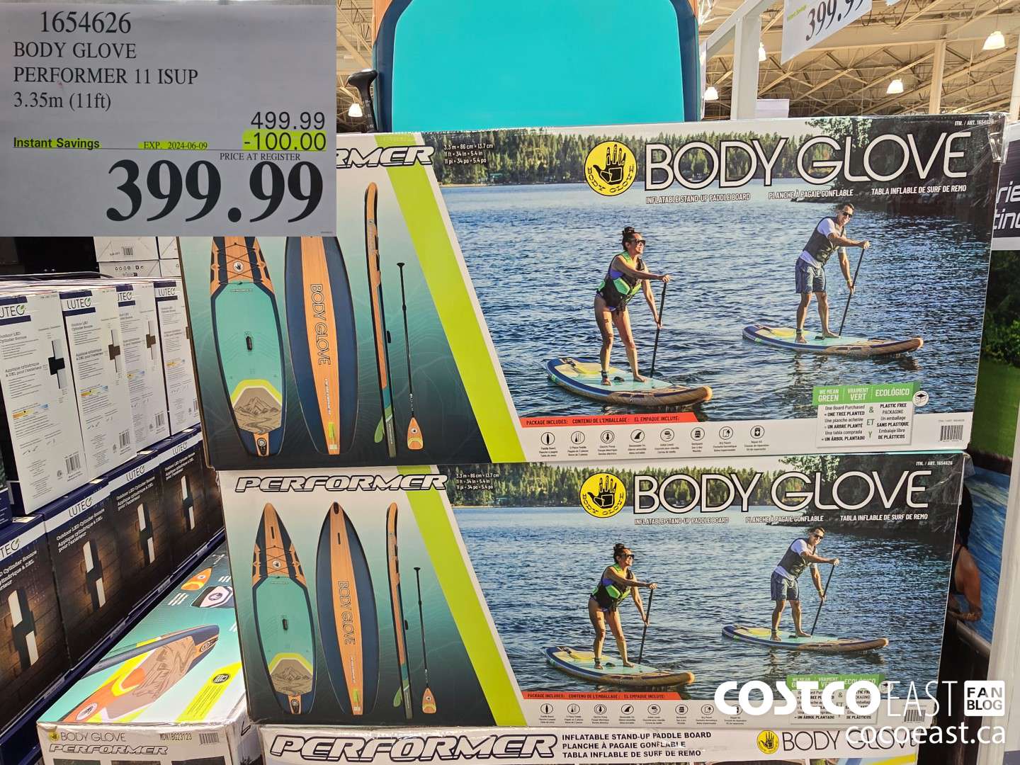 1654626 BODY GLOVE PERFORMER 11 ISUP 3.35m (11ft) ($100.00 INSTANT SAVINGS EXPIRES ON 2024-06-09) $399.99